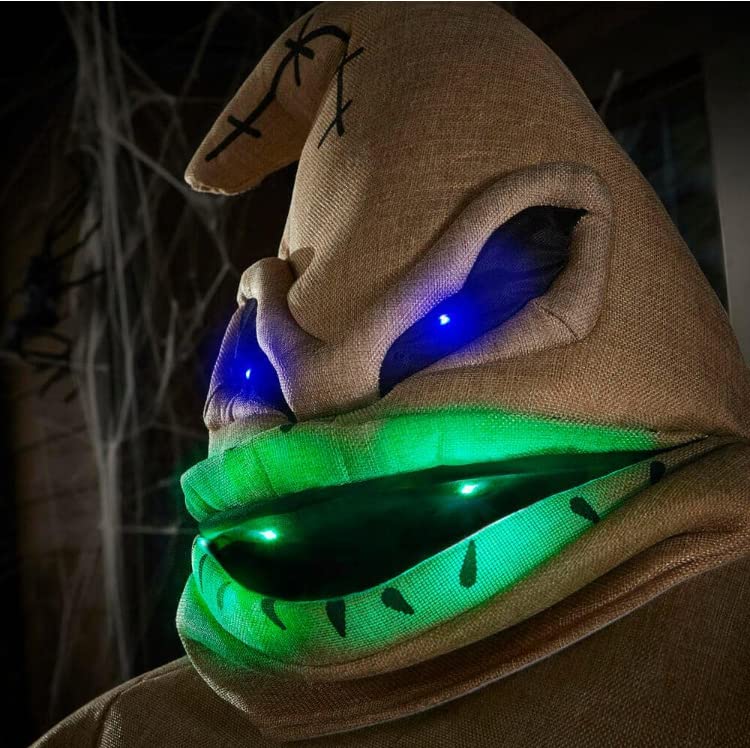 6 ft Animated Oogie Boogie Halloween Animatronic GEMMY